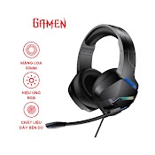 [Mã Elga15 Giảm Đến 15K] Tai Nghe Gamen Gh2200 Tai Nghe Kiểu Dáng Gaming Led Rgb Over Ear Chụp Tai Đeo Dễ Chịu