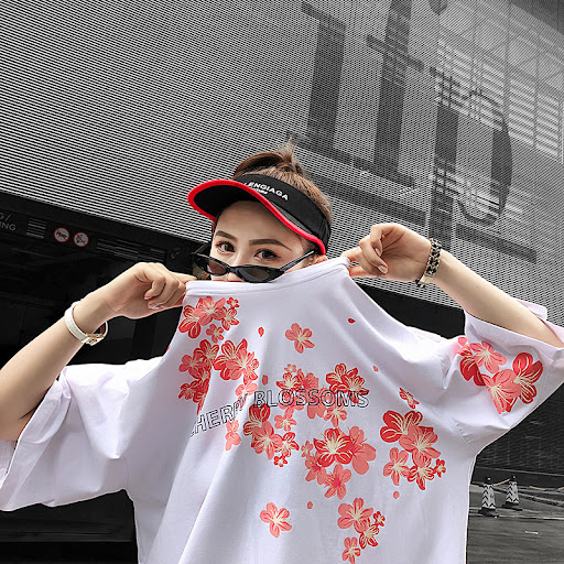 Title 15, Sakura couple summer short sleeve