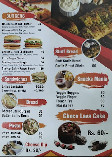 Cheesy Bite menu 