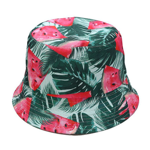 Title 4, Casual fashion fruit pattern fisherman sun hat