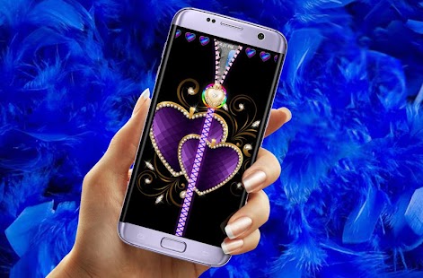 download Purple Heart Lock Screen free