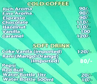 Star Drinks menu 2