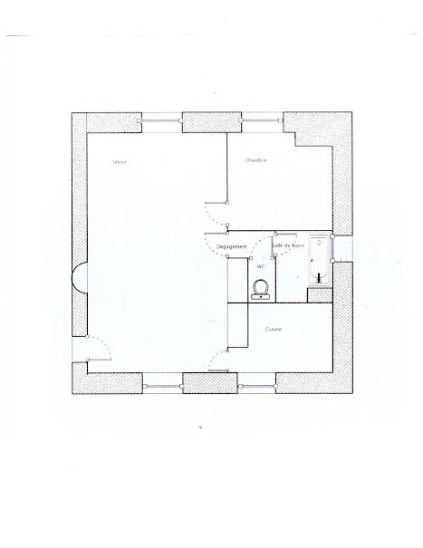 Vente appartement 2 pièces 46.35 m² à Paris 18ème (75018), 344 000 €