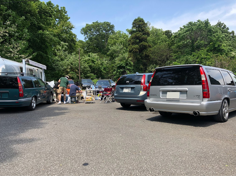 V50のVOLVO・シャコタンボルボ・BBQ・女子会ちゃうて・群れてないからwに関するカスタム事例の投稿画像6枚目