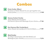 Samosa Singh menu 3