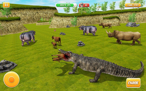 Hungry Crocodile Attack 3D