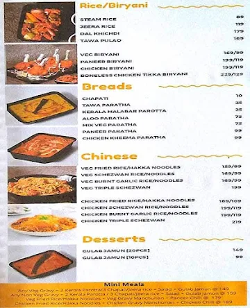 Apni Rasoi menu 