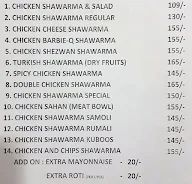 The Shawarma Makers- Halal menu 1