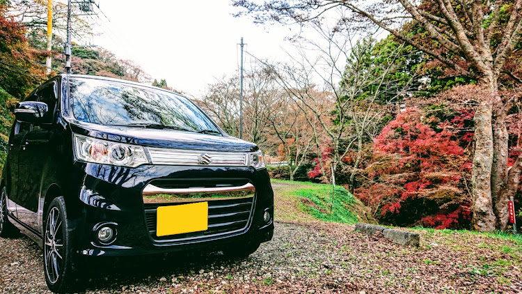 ワゴンRスティングレーのもみじロード・紅葉🍁・山道・カーブに関するカスタム事例の投稿画像1枚目