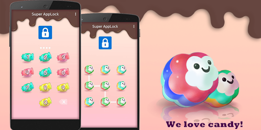 AppLock Theme Candy Sweety