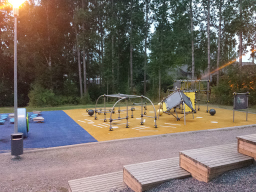 Parkour training place