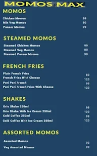 Momos Max menu 1