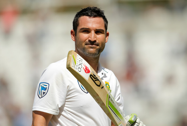Proteas captain Dean Elgar put his body on the line during the Test.