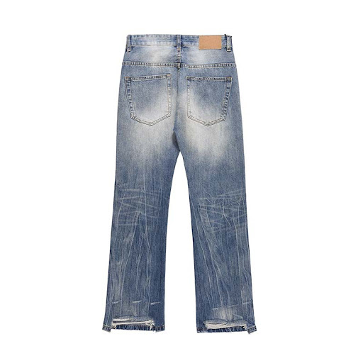 Title 3, Mens High Street American Retro Worn Ripped Sk...
