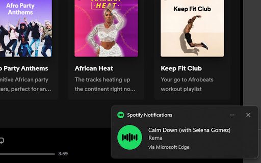 Spotify Notifications