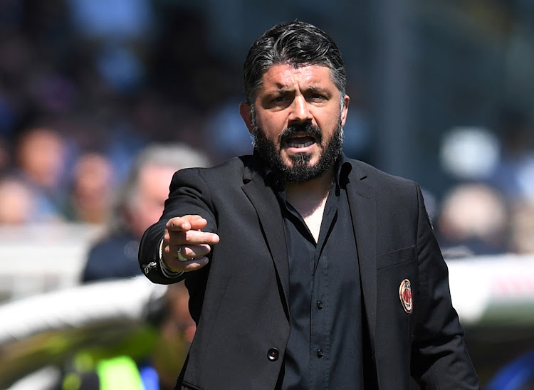 AC Milan coach Gennaro Gattuso