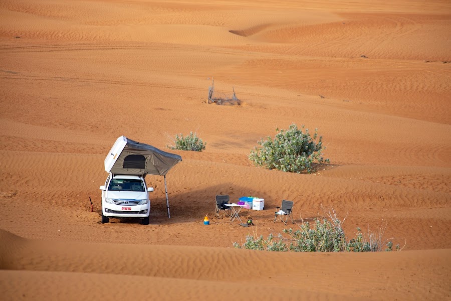 Wahiba Sands, Oman, pustynia, nocleg, namiot