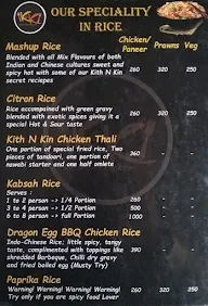 Kith And Kin menu 6