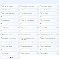 Instawich - Desi Sandwiches menu 1