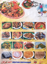 Rappai's Restaurant menu 2