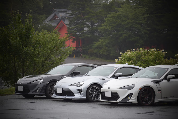 86の赤城山・お盆休み最終日・86BRZオーナーさんと繋がりたい・86 zn6・一眼レフ初心者に関するカスタム事例の投稿画像1枚目