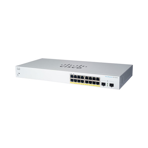 Thiết bị mạng/ Switch Cisco CBS220 Smart 16-port GE,2*1G SFP - CBS220-16T-2G-EU