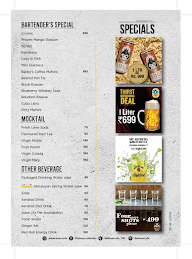 The Beer Cafe menu 3