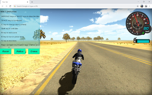 Extreme Motorbike Driving Game