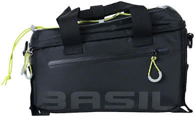 Basil Miles Trunk Bag - 7L - Black/Lime alternate image 3