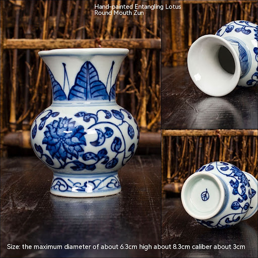Title 4, Jingdezhen Ceramic Small Vase for Hydroponics, ...