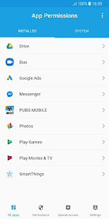 Permission Manager - náhled