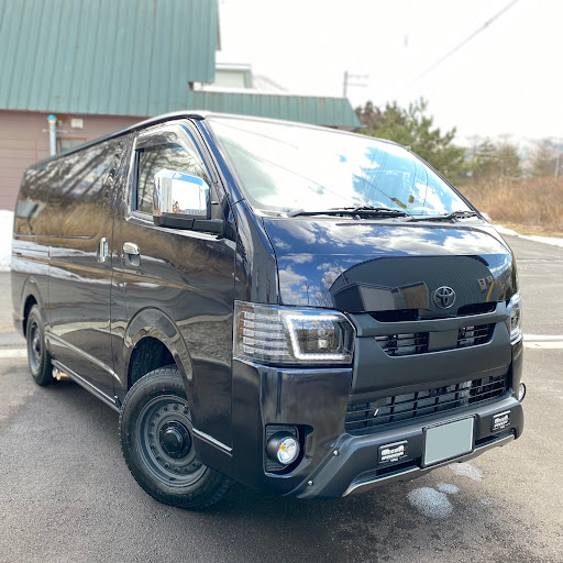 ハイエースのハイエース6型4WD・洗車・スパークリングブラック ハイエースのハイエース6型4WD・洗車・スパークリングブラック