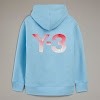 y-3 palace logo hoodie clear blue