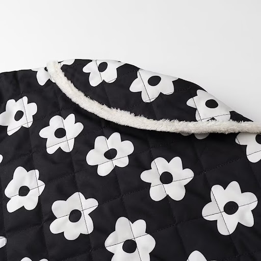 Title 8, Womens printed lace-up cotton coat jacket, per...