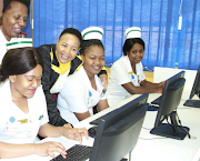 Student nurses at Grey’s Hospital in Pietermaritzburg. 