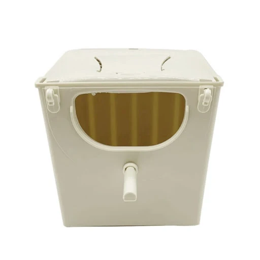 Bird Breeding Box Parakeet Nesting Box Bird Nest House Cage Hanging Bird for Finch Cockatiel Conure Parrot