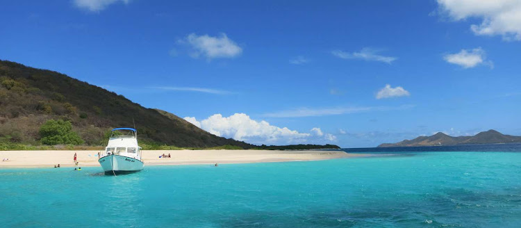 Turtle Beach, Buck Island National Monument on St. Croix.