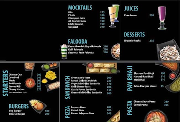 Blossom- The Fusion Spot menu 