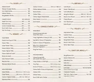 Flavours menu 4