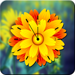 Sunflower Clock Live Wallpaper Apk