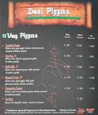 US Pizza menu 5