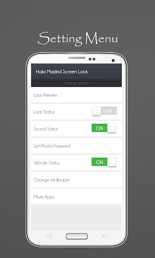 Hala Madrid Screen Lock