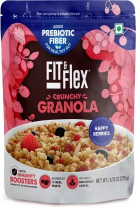 Fit & Flex Fit N Flex Granola Mixed Fruit 275 Gm