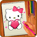 Descargar Learn to Draw Cute Kitty Cats Instalar Más reciente APK descargador