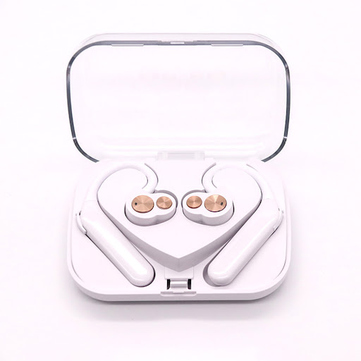 Title 6, Sports waterproof dual moving coil headphones. ...