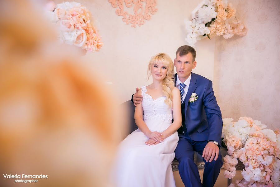 Wedding photographer Valeriya Fernandes (fasli). Photo of 27 September 2018