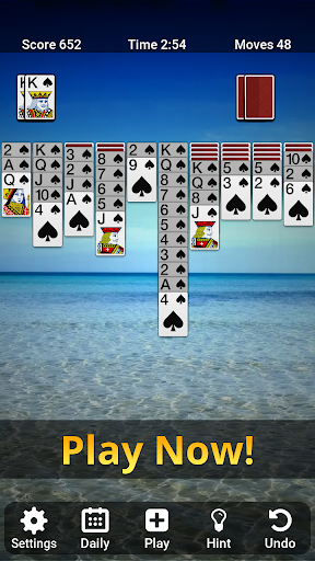 Screenshot Spider Solitaire