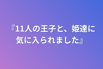 『11人の王子と、姫達に気に入られました』