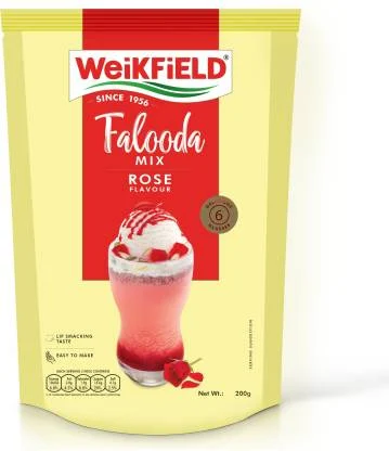 Weikfield Falooda Mix Rose - 200 gm