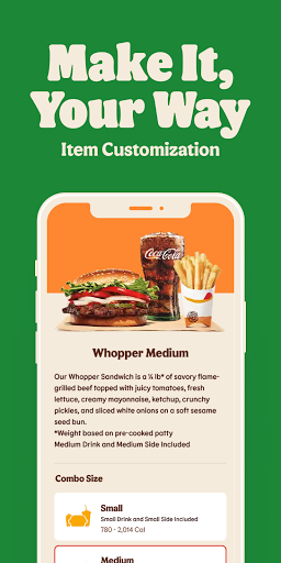 Screenshot BURGER KING® App